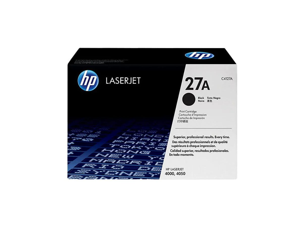 HP 27A (C4127A) Black Toner Cartridge - Remanufactured