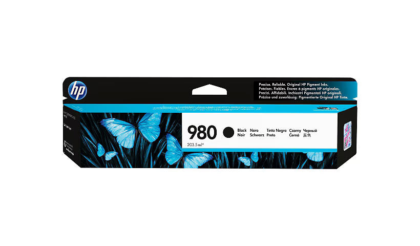 HP 980A Black Inkjet Cartridge - Genuine & Remanufactured