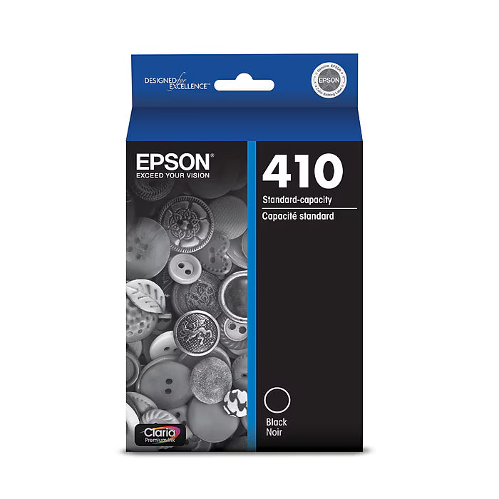 Epson (410XL) T410XL020-S Black Inkjet Cartridge - Genuine & Remanufactured