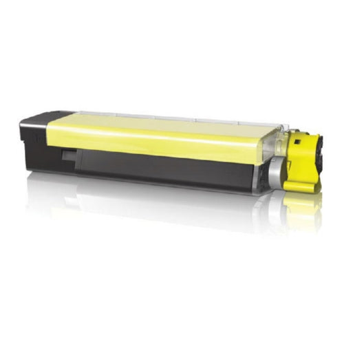 Okidata 43865717 Yellow Toner Cartridge - Remanufactured