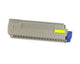 Okidata 44059213 Yellow Toner Cartridge - Remanufactured