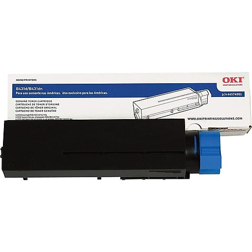 Okidata 44574901 Black Toner Cartridge - Genuine & Remanufactured