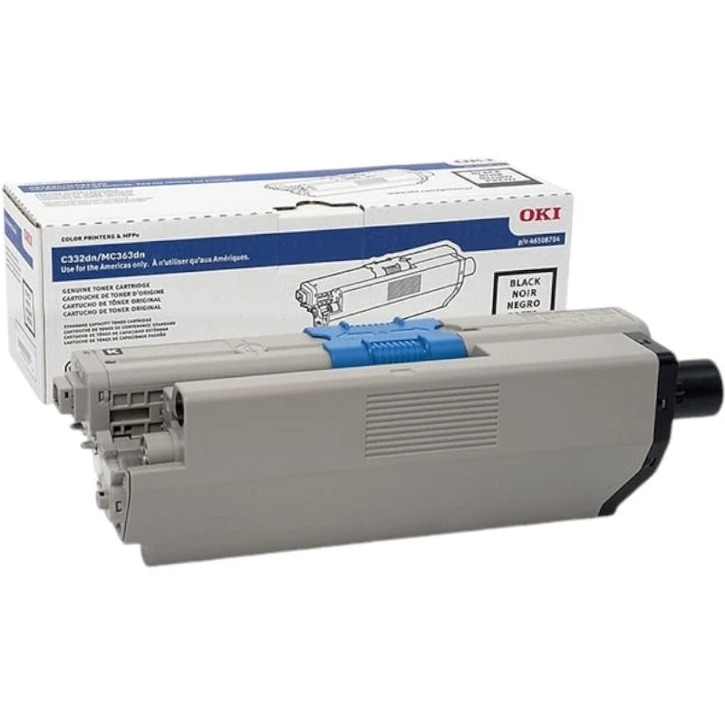 Okidata 46508704 Black laser toner cartridge - Genuine & Remanufactured