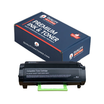 compare product Lexmark 501H (50F1H00) Black Toner Cartridge - Genuine & Remanufactured