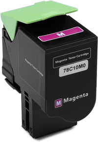 Lexmark 78C10M0 Magenta Toner Cartridge - Genuine & Remanufactured