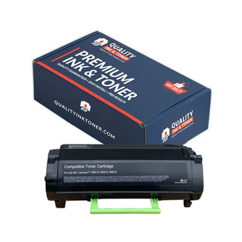 compare product Lexmark 521H (52D1H00) Black Toner Cartridge - Genuine & Remanufactured