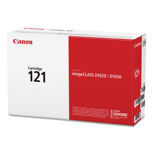 Canon 121 (3252C001AA) Black Toner Cartridge - Genuine & Remanufactured