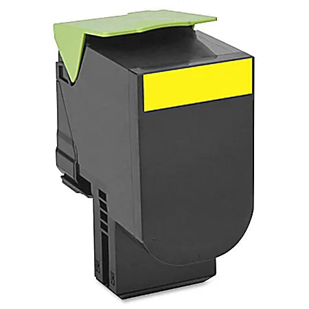 Lexmark 70C0H40 toner cartridge Yellow - Genuine & Remanufactured