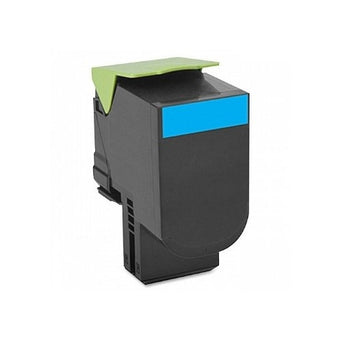 compare product Lexmark 70C1HC0 Cyan Toner Cartridge - Genuine & Remanufactured
