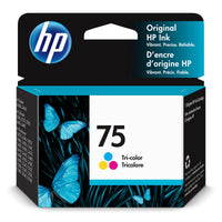 HP 75 (CB337WN) Tri-Color Inkjet Cartridge - Genuine & Remanufactured