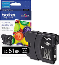 Brother LC61BK Black Toner Cartridge - Genuine & Remanufactured