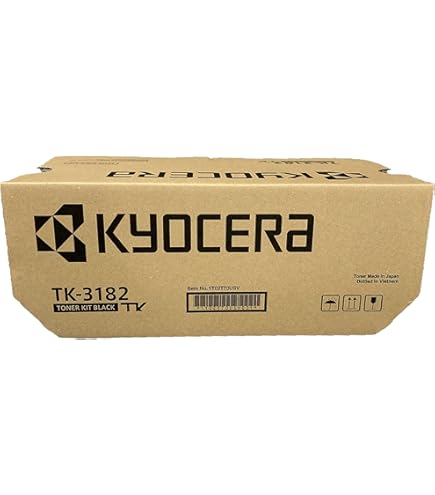 Kyocera TK-3182 Black Toner Cartridge - Genuine & Remanufactured