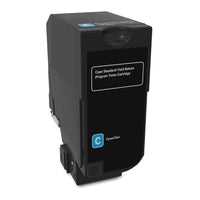 Lexmark 74C1SC0 Cyan Toner Cartridge - Genuine & Remanufactured