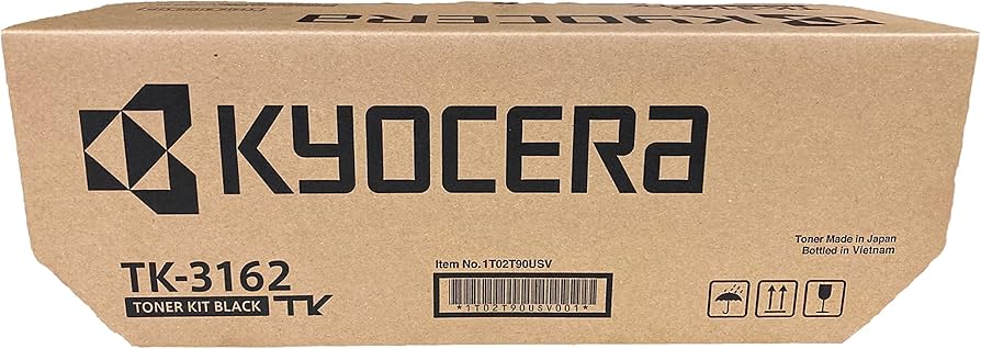 Kyocera TK3162 Black Toner Cartridge - Genuine & Remanufactured