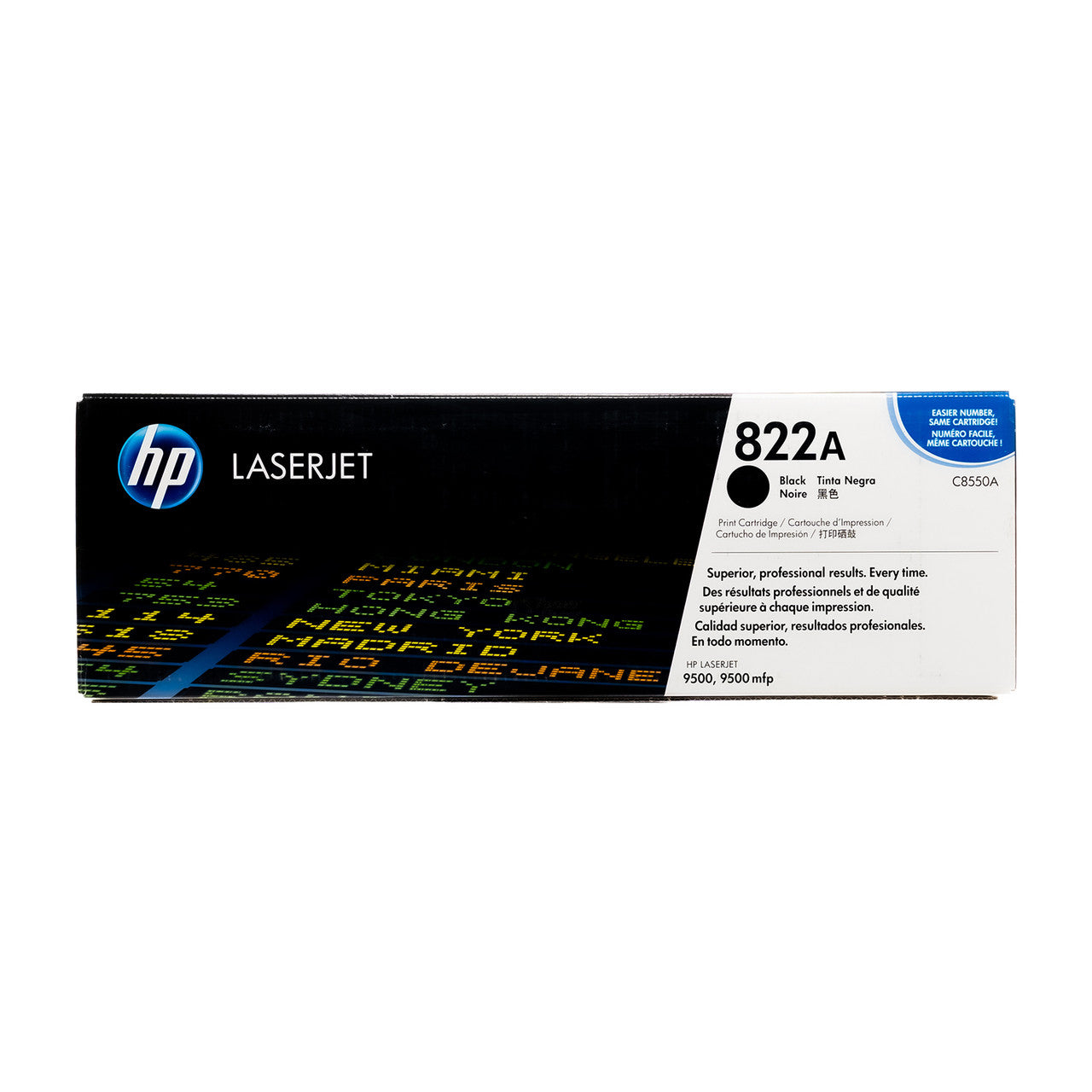 HP 822A Black Toner Cartridge - Genuine & Remanufactured