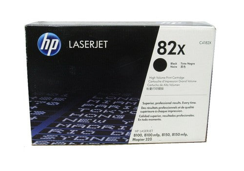 HP 82X (C4182X) Black Toner Cartridge - Genuine & Remanufactured