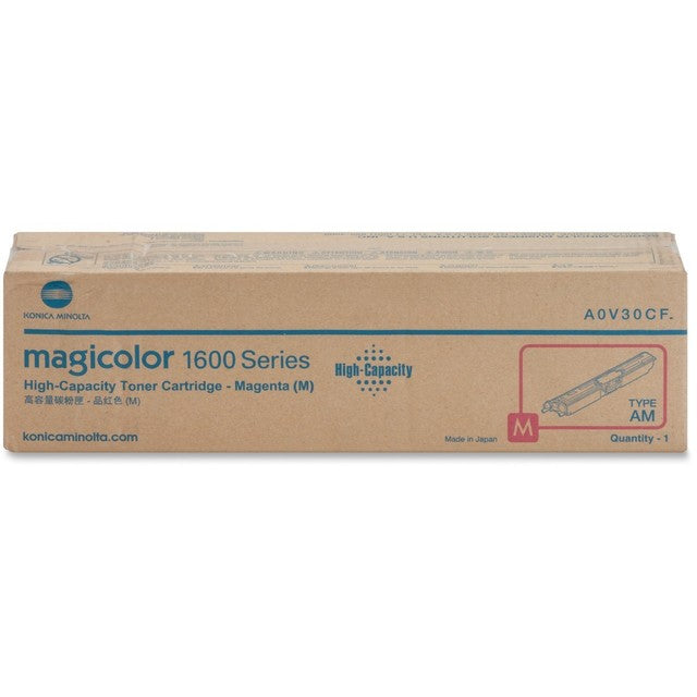 Konica Minolta A0V30CF Magenta Toner Cartridge - Genuine & Remanufactured