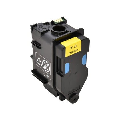 Konica Minolta TNP79Y Yellow Toner Cartridge - Genuine & Remanufactured