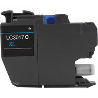 Brother LC3017C Cyan ink cartridge - Genuine & Remanufactured