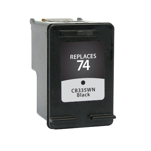 HP 74 (CB335WN) Black Inkjet Cartridge - Genuine & Remanufactured