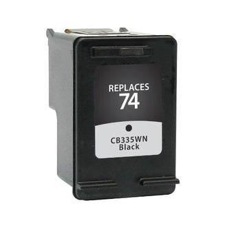 compare product HP 74 (CB335WN) Black Inkjet Cartridge - Genuine & Remanufactured