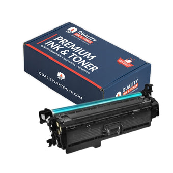 compare product HP 508X (CF360X) Black Toner Cartridge - Genuine & Remanufactured