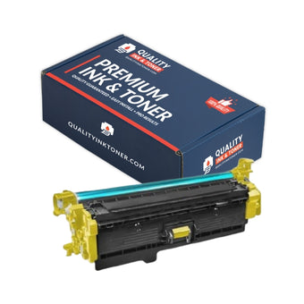 compare product HP 508X (CF362X) Yellow Toner Cartridge - Genuine & Remanufactured