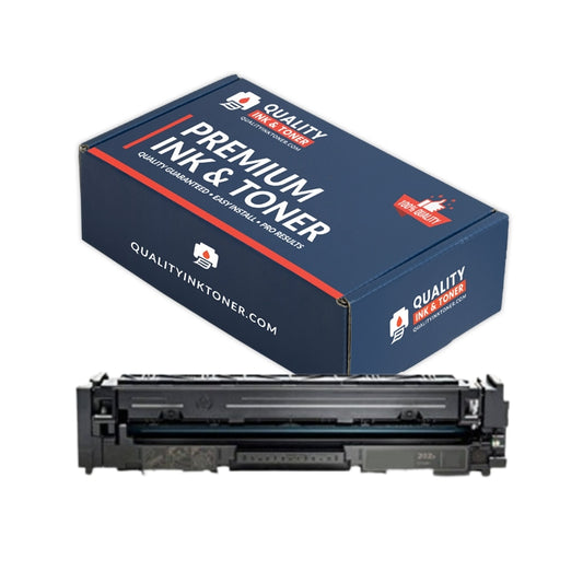 HP 202X (CF500X) Black Toner Cartridge - Genuine & Remanufactured