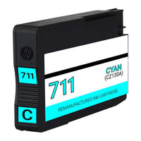 HP 711A Cyan Inkjet Cartridge - Genuine & Remanufactured