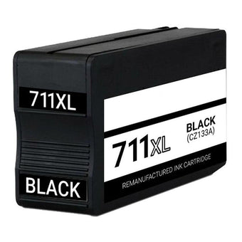 compare product HP 711A Black Inkjet Cartridge - Remanufactured