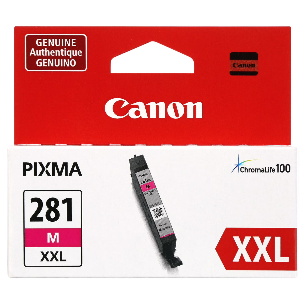 Canon CLI-281XXLM Magenta Ink Cartridge - Genuine & Remanufactured