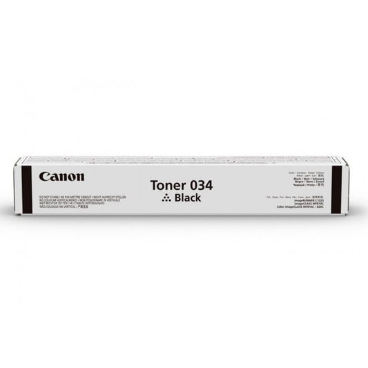 Canon 034 Black Toner Cartridge - Genuine & Remanufactured
