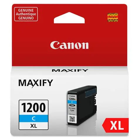 Canon PGI-1200XL Cyan Ink Tank - Genuine & Remanufactured