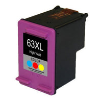 HP 63XL Color InkJet Cartridge - Genuine & Remanufactured