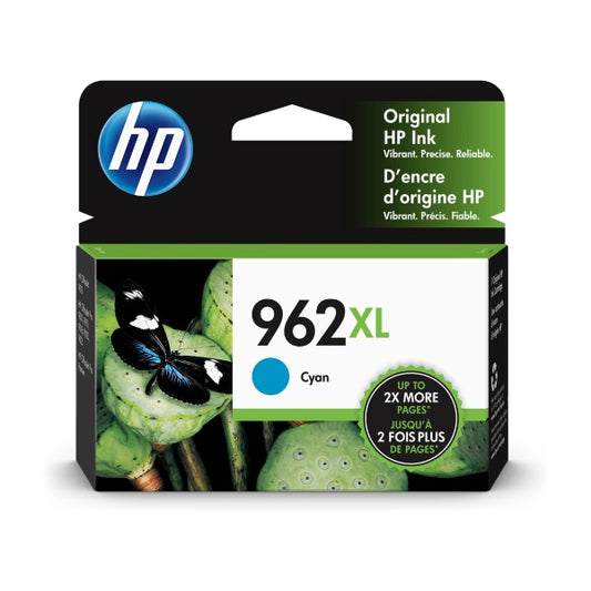 HP 962XL (3JA00AN) Cyan Toner Cartridge - Genuine & Remanufactured