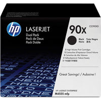 HP 90X (CE390X) Black Toner Cartridge - Genuine & Remanufactured