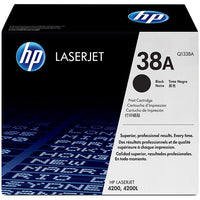 HP 38A (Q1338A) Black Toner Cartridge - Genuine & Remanufactured