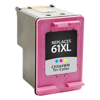 compare product HP 61XL Tri-Color Ink Cartridge - Genuine & Remanufactured