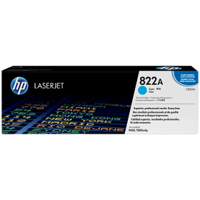 HP 822A (C8551A) Cyan Toner Cartridge - Genuine & Remanufactured