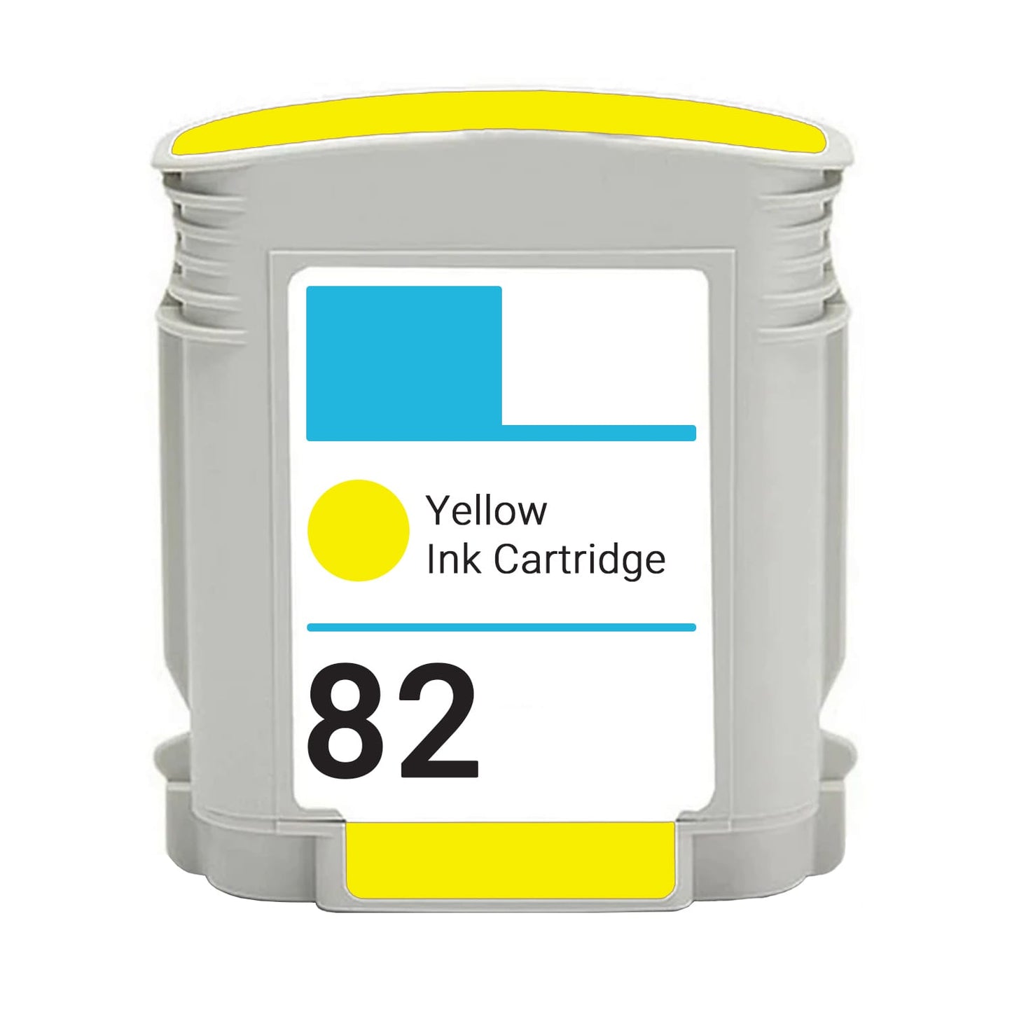 HP 82 (C4913A) Yellow Inkjet Cartridge - Remanufactured