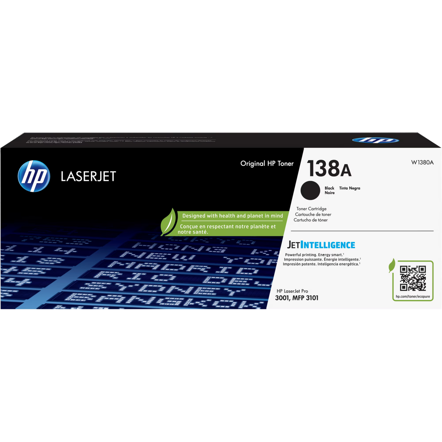 HP 138A (W1380A) Black Toner Cartridge - Genuine & Remanufactured