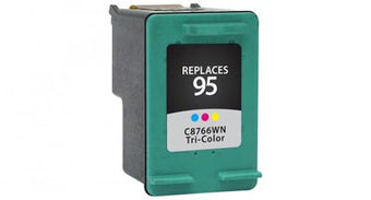 compare product HP 95 (C8766WN) Tri-Color Ink Cartridge - Genuine & Remanufactured