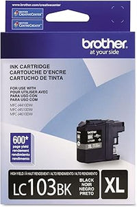 Brother LC103BK Black Inkjet Cartridge - Genuine & Remanufactured