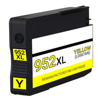 HP 952XL Yellow Ink Cartridge - Genuine & Remanufactured