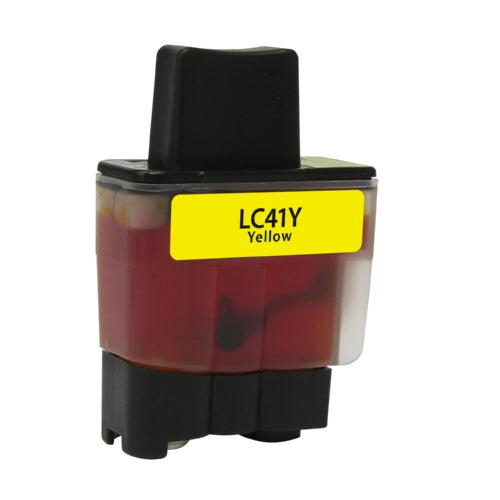 Brother LC41Y Yellow Ink Cartridge - Remanufactured