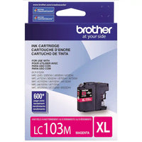 Brother LC103M Magenta Inkjet Cartridge - Genuine & Remanufactured