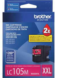 Brother LC105M Magenta Inkjet Cartridge - Genuine & Remanufactured