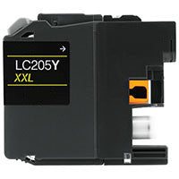 compare product Brother LC205Y Yellow Inkjet Cartridge - Genuine & Remanufactured