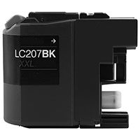 Brother LC207BK Black Inkjet Cartridge - Genuine & Remanufactured