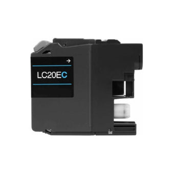 compare product Brother LC20EC Cyan Inkjet Cartridge - Genuine & Remanufactured
